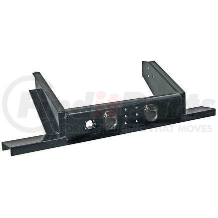 1809050 by BUYERS PRODUCTS - Trailer Hitch Reinforcement Plate - Flatbed Bumper with Pintle Holes; 16.17 in. Tall