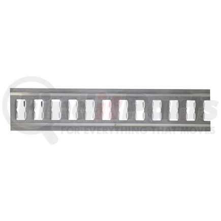 1903110 by BUYERS PRODUCTS - E-Track - Aluminum, Plain, 10 ft. Length, 5.2" Height, 12 Ga.