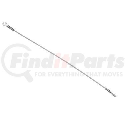 3004556 by BUYERS PRODUCTS - Truck Tool Box Door Cable - 15.56 in. Long