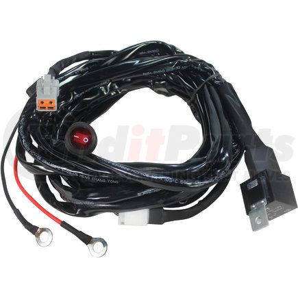 3035770 by BUYERS PRODUCTS - Wire Harness with Switch for 1492160, 1492170, and 1492180 Series Light Bars