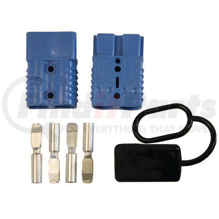 5601016 by BUYERS PRODUCTS - Battery Booster Cable Connector - 600 AMP, Blue Plug-in, Quick Connect