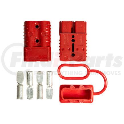5601017 by BUYERS PRODUCTS - Battery Booster Cable Connector - 800 AMP, Red Plug-in, Quick Connect