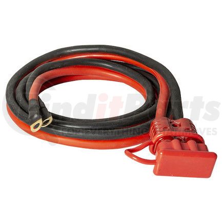 5601022 by BUYERS PRODUCTS - Replacement 7.5 Foot Battery-Side Booster Cables with Red Quick Connect