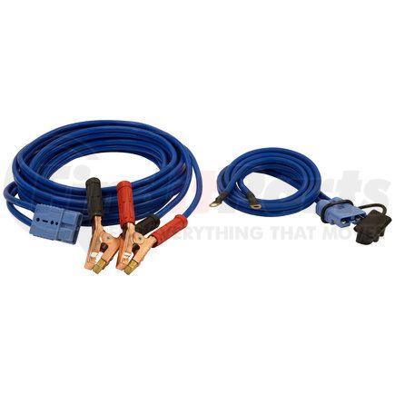 5601026 by BUYERS PRODUCTS - 28 Foot Long Booster Cables with Blue Quick Connect - 600 Amp