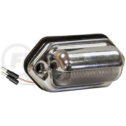 5622133 by BUYERS PRODUCTS - 2in. License/Utility Light with 2 LED and .18in. Male Bullet Connectors