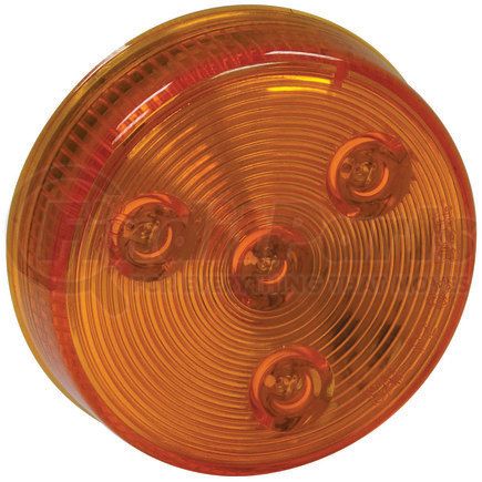 5622525 by BUYERS PRODUCTS - Clearance Light - 2.5 inches, Amber, Round., with 4 LED