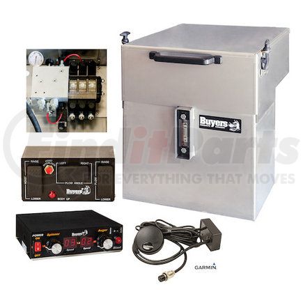 6381561 by BUYERS PRODUCTS - 15 Gallon Central Hydraulic System - 6-Function, Electric On/Off with GPS Ground Speed Control