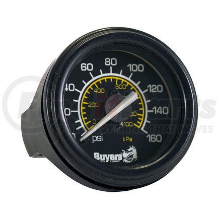 6451035 by BUYERS PRODUCTS - Air Pressure Gauge - 0-160 PSI, 2 inches Dial