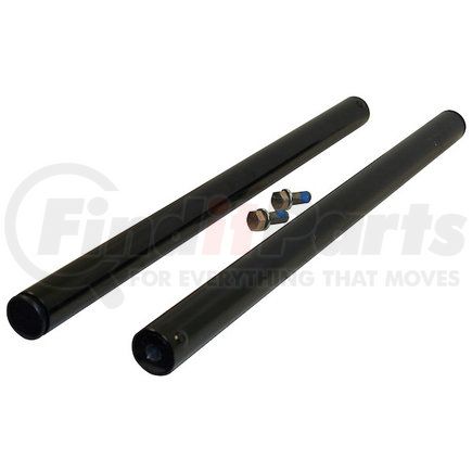 8591020 by BUYERS PRODUCTS - Black Powder Coated Straight Blind Mount Fender Extension Mounting Kit