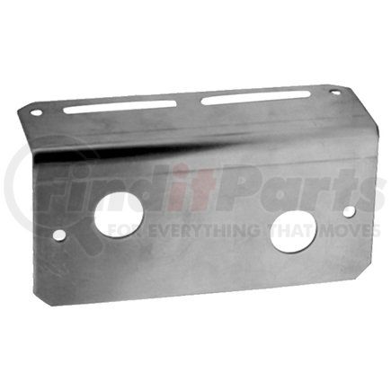 8891007 by BUYERS PRODUCTS - Aluminum Mounting Bracket for 4.875in. Rectangular Surface Mount Strobe Light