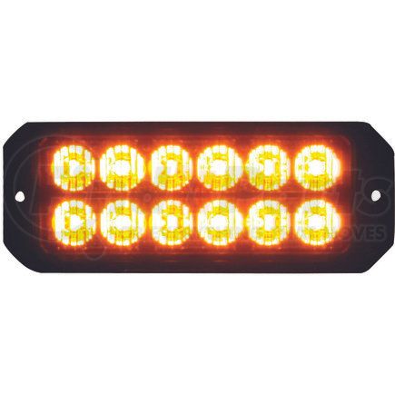 8891700 by BUYERS PRODUCTS - Strobe Light - 5 inches Amber, Dual Row, LED