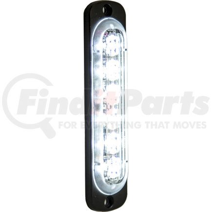 8891911 by BUYERS PRODUCTS - Strobe Light - 4.5 inches Clear, LED, Vertical