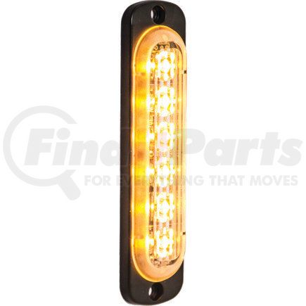 8891910 by BUYERS PRODUCTS - Strobe Light - 4.5 inches Amber, LED, Vertical