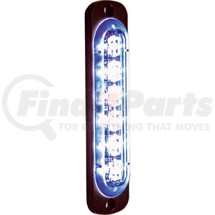 8891914 by BUYERS PRODUCTS - Strobe Light - 4.5 inches Blue, LED, Vertical