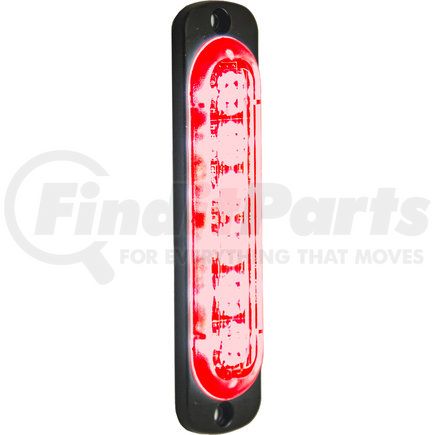 8891913 by BUYERS PRODUCTS - Strobe Light - 4.5 inches Red, LED, Vertical