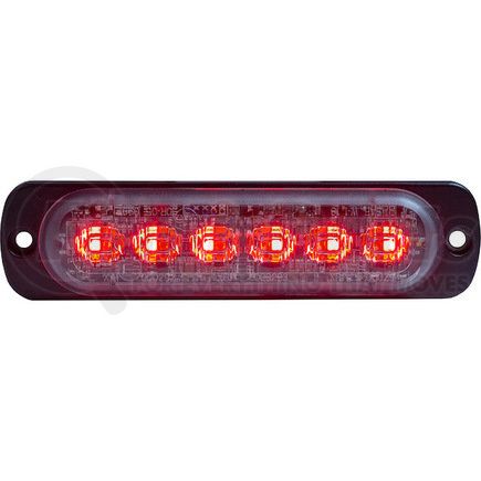 8892106 by BUYERS PRODUCTS - Strobe Light - 4.5 inches Wide, Amber/Red, Dual Color, Thin, LED