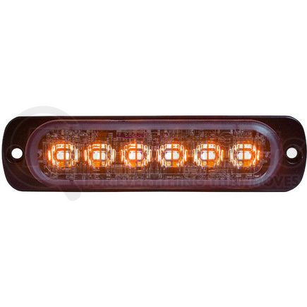 8892102 by BUYERS PRODUCTS - Strobe Light - 4.5 inches Wide, Amber/Clear, Dual Color, Thin, LED