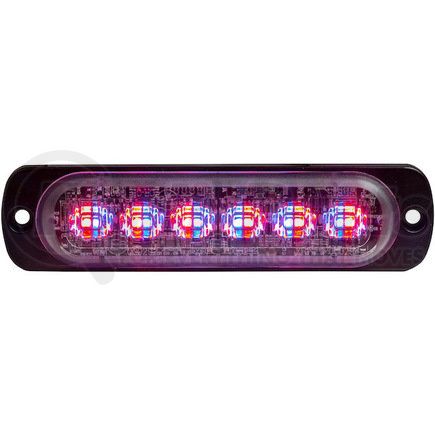 8892105 by BUYERS PRODUCTS - Strobe Light - 4.5inches Wide , Red/Blue, Dual Color Thin, LED