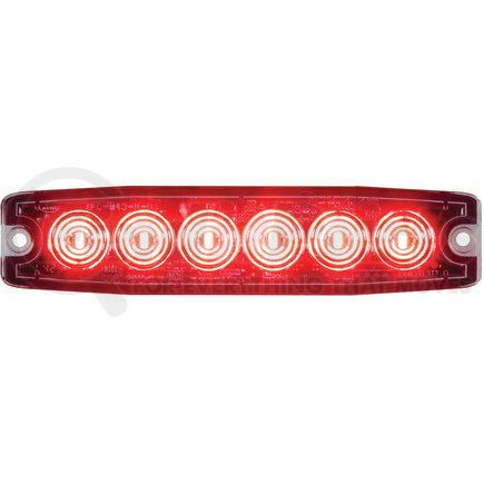 8892203 by BUYERS PRODUCTS - Strobe Light - 5 inches Red, LED, Ultra Thin