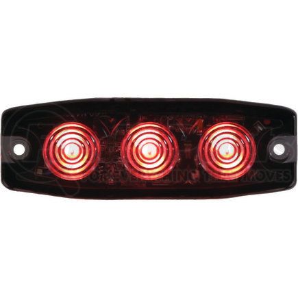 8892233 by BUYERS PRODUCTS - Strobe Light - 3.5 inches Red, LED, Ultra Thin