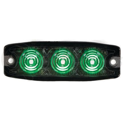 8892239 by BUYERS PRODUCTS - Strobe Light - 3.5 inches Green, LED, Ultra Thin