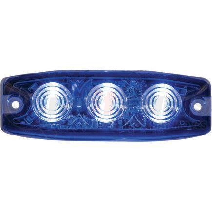 8892234 by BUYERS PRODUCTS - Strobe Light - 3.5 inches Blue, LED, Ultra Thin