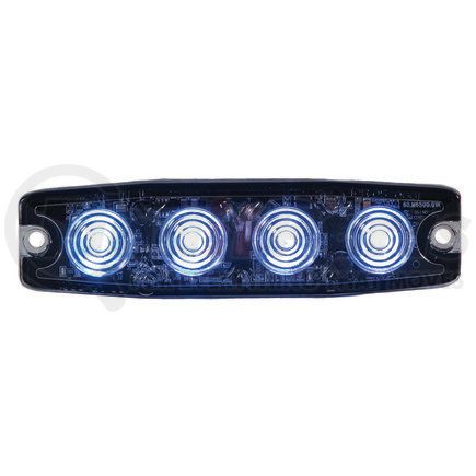8892244 by BUYERS PRODUCTS - Strobe Light - 4.5 inches Blue, LED, Ultra Thin