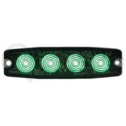 8892249 by BUYERS PRODUCTS - Strobe Light - 4.5 inches Green, LED, Ultra Thin