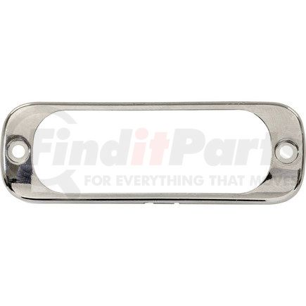 8892320 by BUYERS PRODUCTS - Chrome Bezel for 3.375in. Thin Mount Horizontal Strobe Light