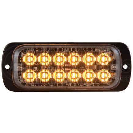 8892600 by BUYERS PRODUCTS - Strobe Light - 4.5 inches Amber, LED, Thin Dual Row