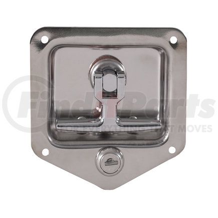 l8825 by BUYERS PRODUCTS - Truck Tool Box Latch - Standard Size, 2 Point T-Handle Latch with Mounting Holes