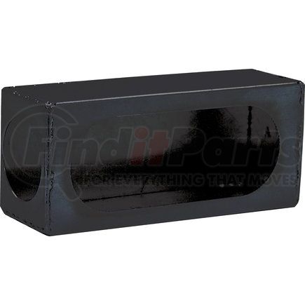 lb383sl by BUYERS PRODUCTS - Single Oval Light Box Black Powder Coated Steel with Side Light