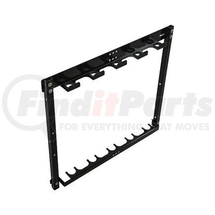 lt46 by BUYERS PRODUCTS - Truck Bed Rack - 5 Position Vertical Hand Tool Rack