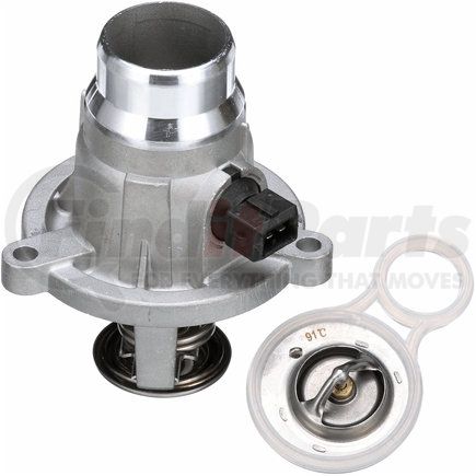 34245 by GATES - Engine Coolant Thermostat - Integrated Housing
