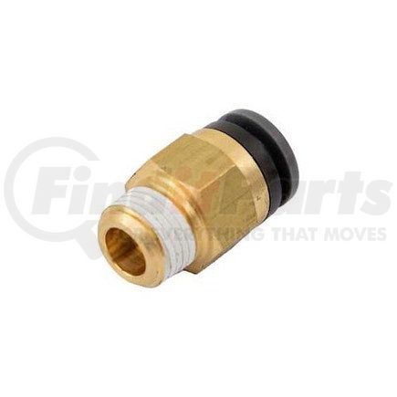 nc00m25p125 by BUYERS PRODUCTS - Brass/Poly DOT Push-in Male Connector 1/4in. Tube O.D. x 1/8in. Pipe Thread