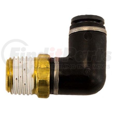 ne90m25p125s by BUYERS PRODUCTS - Brass/Poly DOT Push-in Swivel Male Elbow 1/4in. Tube Od x 1/8in. Pipe Thread