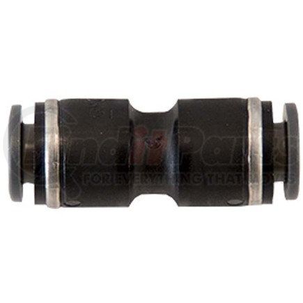 nuc0p375 by BUYERS PRODUCTS - Air Brake Fitting, Brass/Poly DOT Push-in Union Connector 3/8in. Tube O.D.