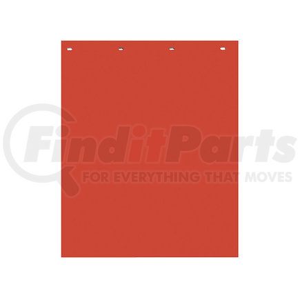 rc30ppr by BUYERS PRODUCTS - Mud Flap - Super Durable, Red, Polymer, 24 x 30 inches