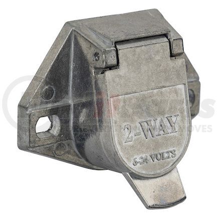 tc1002 by BUYERS PRODUCTS - 2-Way Die-Cast Zinc Trailer Connector -Truck Side - Horizontal Pin Arrangement