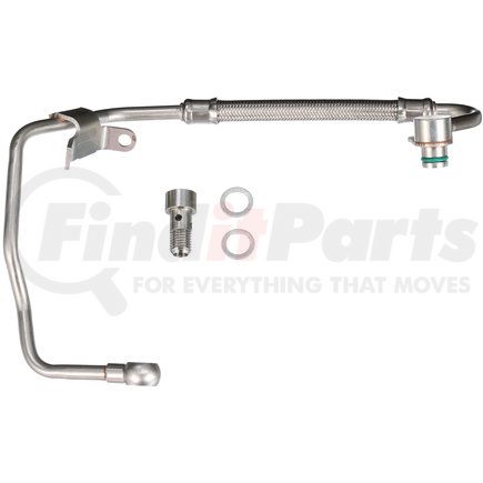 TL143 by GATES - Turbocharger Oil Return Line - Turbocharger Oil Supply and Drain Line