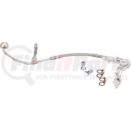 TL141 by GATES - Turbocharger Oil Return Line - Turbocharger Oil Supply and Drain Line