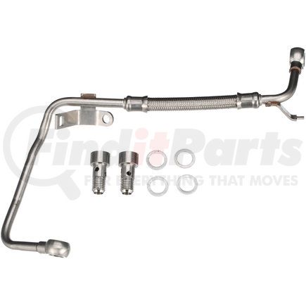 TL127 by GATES - Turbocharger Oil Return Line - Turbocharger Oil Supply and Drain Line