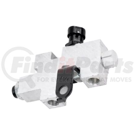 15881645 by ACDELCO - Brake Proportioning Valve - Natural Aluminum, Inlet/Outlet Female Threads