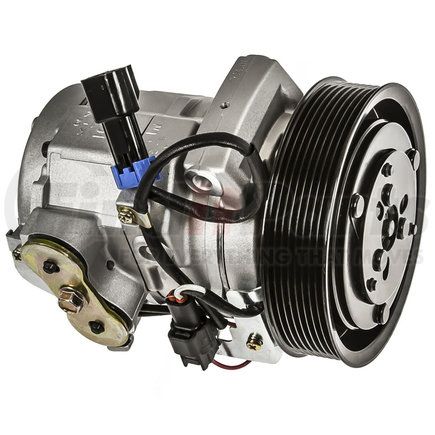 n83202022496 by ALLIANCE - A/C Compressor - 10S15C Model, 8-Groove, 12V, Ploy-V Belt, 163 mm Clutch Diameter