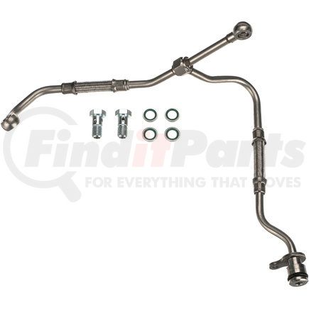 TL104 by GATES - Turbocharger Oil Return Line - Turbocharger Oil Supply and Drain Line