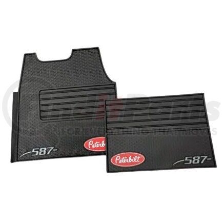 PBL0G0587 by PETERBILT - FLOORMAT-PB 587, DRVR/PASS S