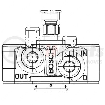 DDE EA0000706246 by DETROIT DIESEL - Fuel Injection Auxiliary Valve