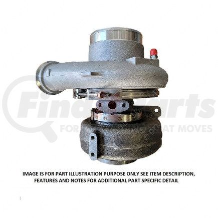 DDE EA4720962499 by DETROIT DIESEL - Turbocharger - DD16 EPA07/EPA10/GHG14