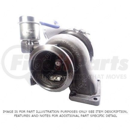 E23529005 by DETROIT DIESEL - Turbocharger - with Wastegate, 8L S50 Engine, EPA98, GTA4294