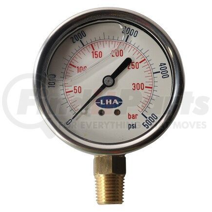PGL-A-63-N-B-5000-S by LHA PRODUCTS - PRESSURE GAUGE